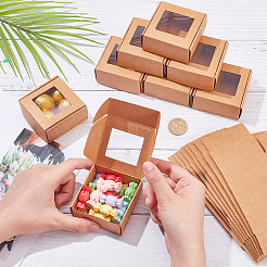 Square Paper Folding Gift Boxes&nbsp;CON-WH0094-46B-01