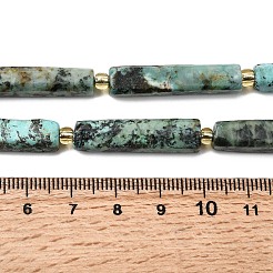 Natural African Turquoise(Jasper) Beads Strands&nbsp;G-D353-A09