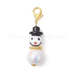 Handmade Lampwork Pendant Decorations&nbsp;HJEW-JM04006-01
