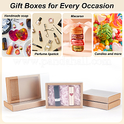 30Pcs Kraft Paper Jewelry Drawer Boxes&nbsp;CON-BC0007-22