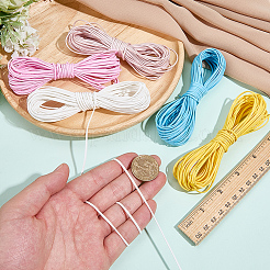 49M 5 Colors Flat PU Leather Cord&nbsp;LC-CL0001-09B