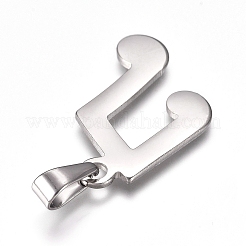 Tarnish Resistant 304 Stainless Steel Pendants&nbsp;LS-STAS-I135-13P
