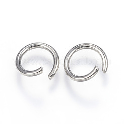 Tarnish Resistant 304 Stainless Steel Open Jump Rings&nbsp;STAS-F110-01P