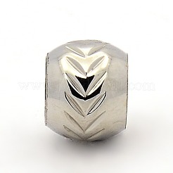 Tarnish Resistant 201 Stainless Steel Beads&nbsp;STAS-M003-24P