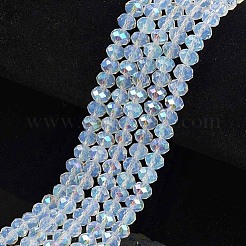 Electroplate Glass Beads Strands&nbsp;EGLA-A034-J6mm-L