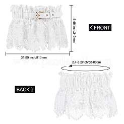 Polyester Wide Elastic Corset Belts&nbsp;AJEW-WH0248-30B