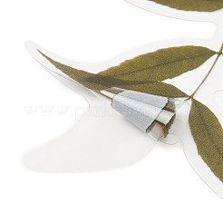 20Pcs Vintage Leaf PET Self-Adhesive Stickers&nbsp;DIY-M077-01C