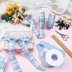 3 Rolls 3 Styles Polyester Ruffled Ribbon for Sewing Decoration&nbsp;OCOR-CY0003-64B