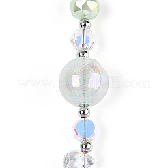Glass and Acrylic and CCB Beads Strands&nbsp;MAK-T011-05E