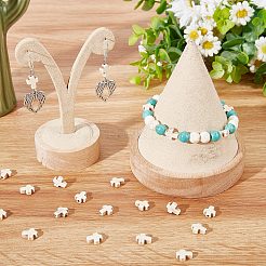 200Pcs Synthetic Turquoise Beads Strands&nbsp;G-SC0002-37