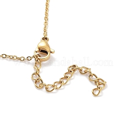 Puzzle Rhinestone Pendant Necklaces&nbsp;NJEW-F318-11G