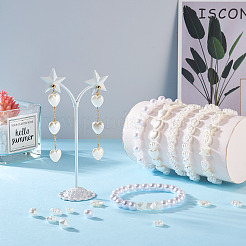 500Pcs 10 Style ABS Plastic Imitation Pearl Beads&nbsp;KY-BY0001-02