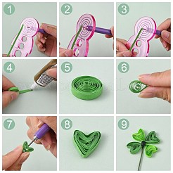 6 Colors Quilling Paper Strips&nbsp;DIY-J001-5mm-39cm-A