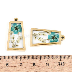 304 Stainless Steel Epoxy Resin Pendants&nbsp;X-STAS-T072-29