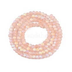 Transparent Glass Beads Strands&nbsp;EGLA-A044-T1mm-MB21