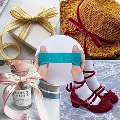 Velvet Ribbon&nbsp;SRIB-WH0006-18A