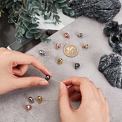 12Pcs 4 Colors Brass Beads&nbsp;FIND-AR0002-34