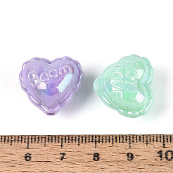 UV Plating Opaque Acrylic Beads&nbsp;SACR-T018-11M