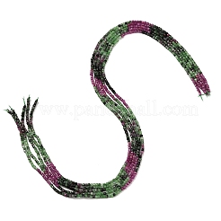 Natural Ruby in Zoisite Beads Strands&nbsp;G-L634-D08-2.5x2.5mm