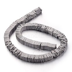 Electroplate Non-magnetic Synthetic Hematite Bead Strands&nbsp;X-G-F300-20B-F01