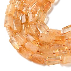 Heated Natural Citrine(Heated) Beads Strands&nbsp;GG-G002-A01-01
