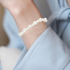 500Pcs 7 Styles ABS Plastic Imitation Pearl Beads&nbsp;MACR-SP0001-98