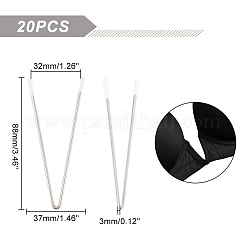 20Pcs V Shape Steel Bra Underwire&nbsp;FIND-PH0006-62