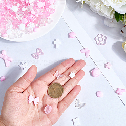 150G Transparent & Opaque Acrylic Beads&nbsp;TACR-SP0001-38A