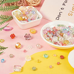 100G Transparent Acrylic Beads&nbsp;PACR-TA0001-12