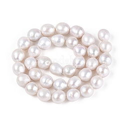 Natural Nucleated Baroque Keshi Pearl Beads Strands&nbsp;PEAR-S020-L18