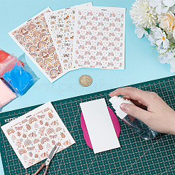 Ceramics Clay Water Transfer Paper&nbsp;DIY-BC0015-31B