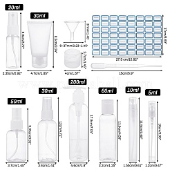 DIY Cosmetics Storage Containers Kits&nbsp;DIY-BC0011-16