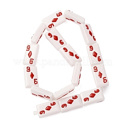 Baking Paint Glass Enamel Beads&nbsp;LAMP-Q045-07B