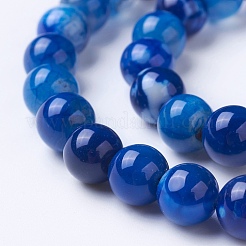 Natural Agate Beads Strands&nbsp;X-G-G754-07-8mm