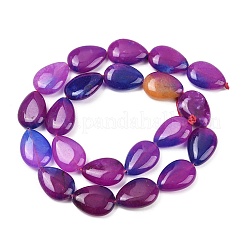 Two Tone Natural White Jade Beads Strands&nbsp;G-Z105-B01-01C