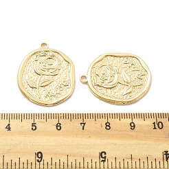 Brass Pendants&nbsp;KK-B134-12G