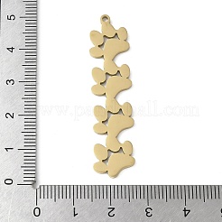 304 Stainless Steel Pendants&nbsp;LS-STAS-E501-01G-04