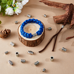 24Pcs 12 Styles Viking Symbol Brass European Beads&nbsp;KK-HS0002-28AS