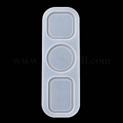 Square/Round/Rectangle Mini Serving Tray Pendant DIY Silicone Molds&nbsp;SIMO-R002-02A