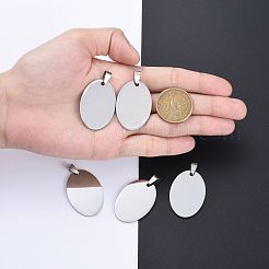 Tarnish Resistant 304 Stainless Steel Pendants&nbsp;STAS-I140-18S