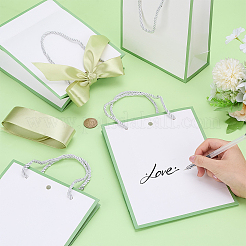 Paper Gift Tote Bags&nbsp;ABAG-WH0039-60B