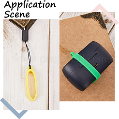 32Pcs 4 Colors Anti-Lost Silicone Pendant&nbsp;FIND-GF0005-88