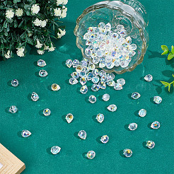 120Pcs Electroplate Glass Beads&nbsp;EGLA-HY0001-12