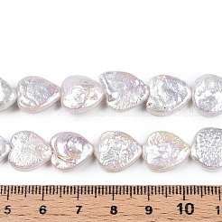 Natural Nucleated Baroque Keshi Pearl Beads Strands&nbsp;PEAR-S022-A