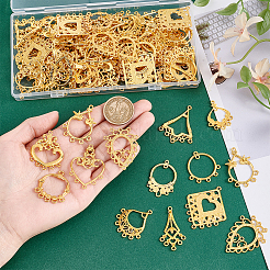 96Pcs 12 Styles Alloy Chandelier Component Links&nbsp;FIND-PH0026-57