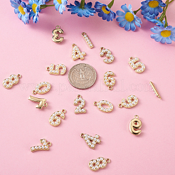 20Pcs 10 Style Alloy Pendants&nbsp;FIND-CD0001-31