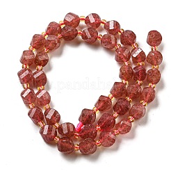 Natural Strawberry Quartz Beads Strands&nbsp;G-M443-B04-02