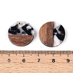 Resin & Walnut Wood Pendants&nbsp;RESI-T057-41B
