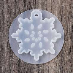 Christmas Snowflake DIY Silicone Pendant Molds&nbsp;DIY-A054-01B