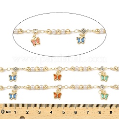 Rack Plating Brass Link Chains&nbsp;CHC-A007-17KCG